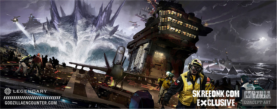 哥斯拉 发新海报&概念图 Comic-Con主题展内