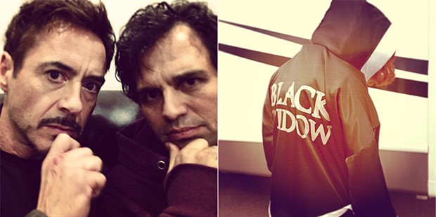 绿巨人秀亲密钢铁侠玩自黑