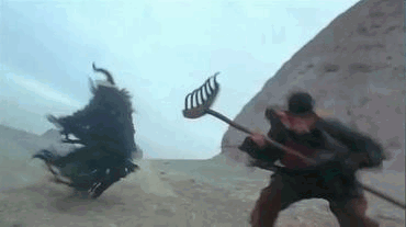 动态图 ★ 系统分析袁和平动作设计方法 ★ 看了你也会武指!