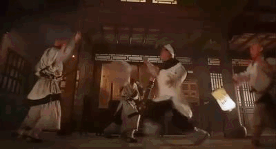 拳理(如反关节用力)与舞台动作(如前面介绍的旋子转体