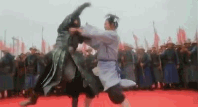 动态图 ★ 系统分析袁和平动作设计方法 ★ 看了你也会武指!