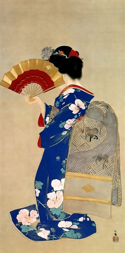 日本浮世绘黄画全图