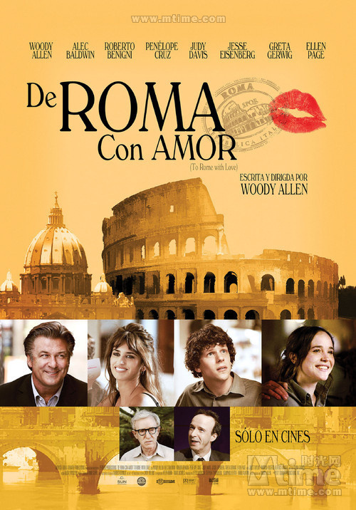 爱在罗马To rome with love(2012)海报(墨西哥) #01