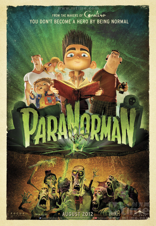 通灵男孩诺曼paranorman(2012)预告海报(加拿大) #01
