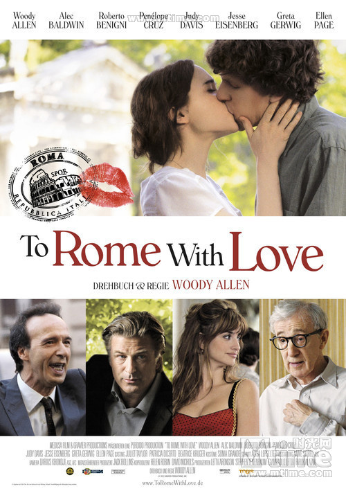 爱在罗马To rome with love(2012)海报(德国) #01