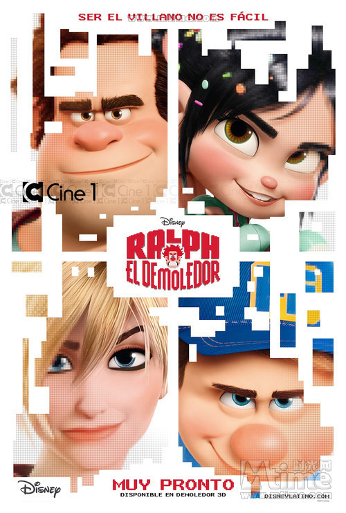 无敌破坏王Wreck-It ralph(2012)预告海报 #07