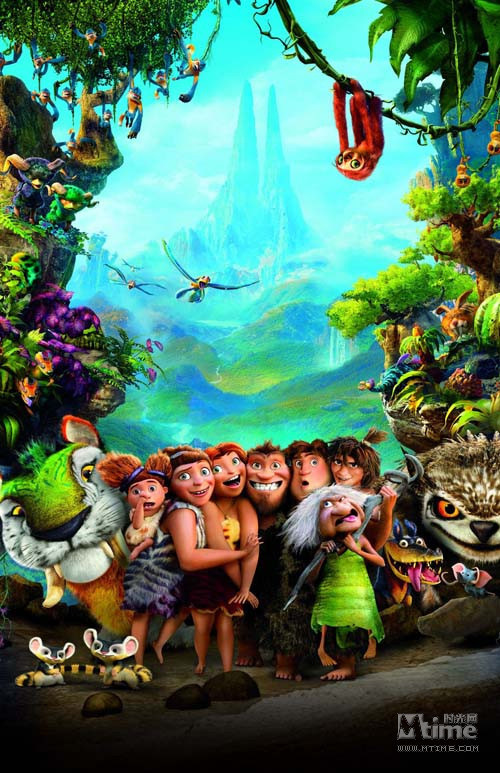 疯狂原始人艺点观后感