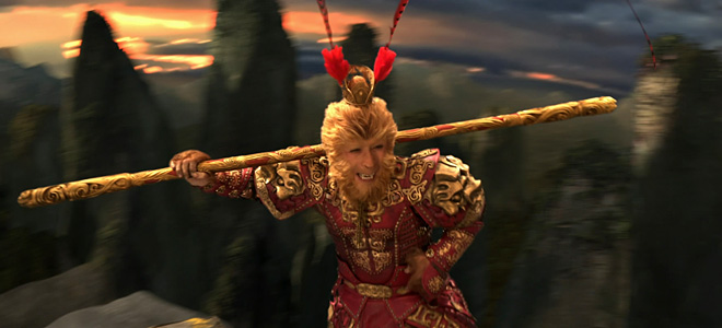 3d"大闹天宫"发新预告 甄子丹领衔"哈雷帮"造势