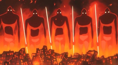 (毁灭世界的"火之七日",巨神兵吊炸天.