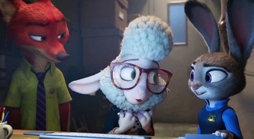 羊咩咩副市长 bellwether 的办公桌上有一张便条,上头就写著制毒助手