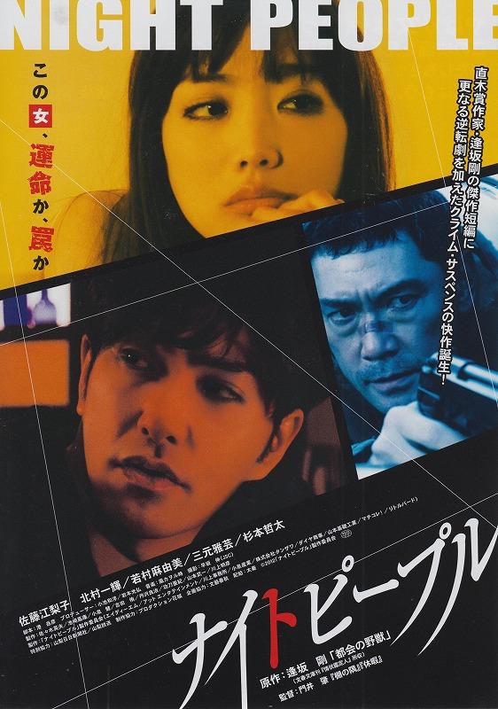 夜间游人海报