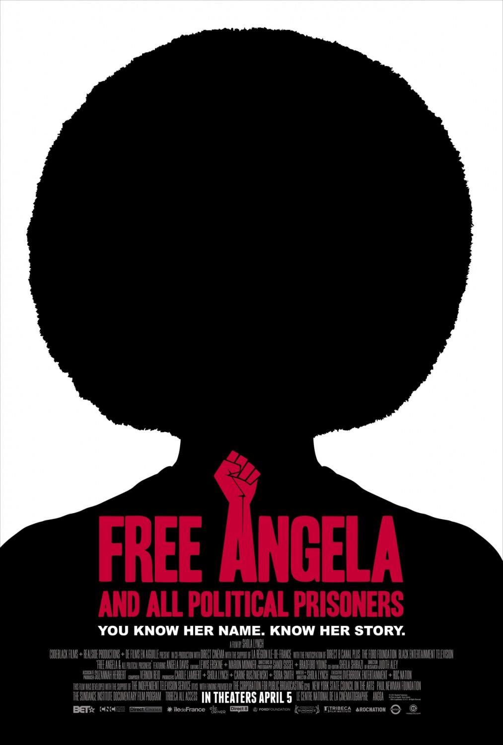 Free Angela & All Political Prisoners海报