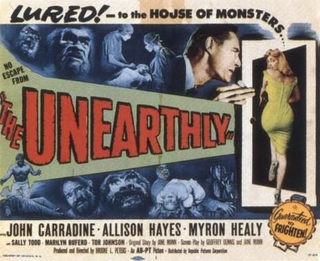The Unearthly海报