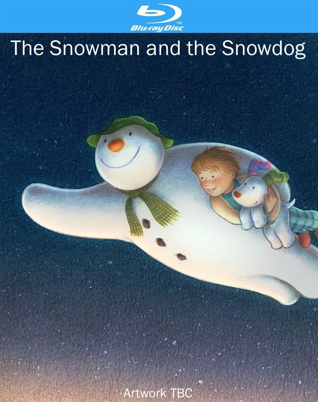 雪人与雪犬海报