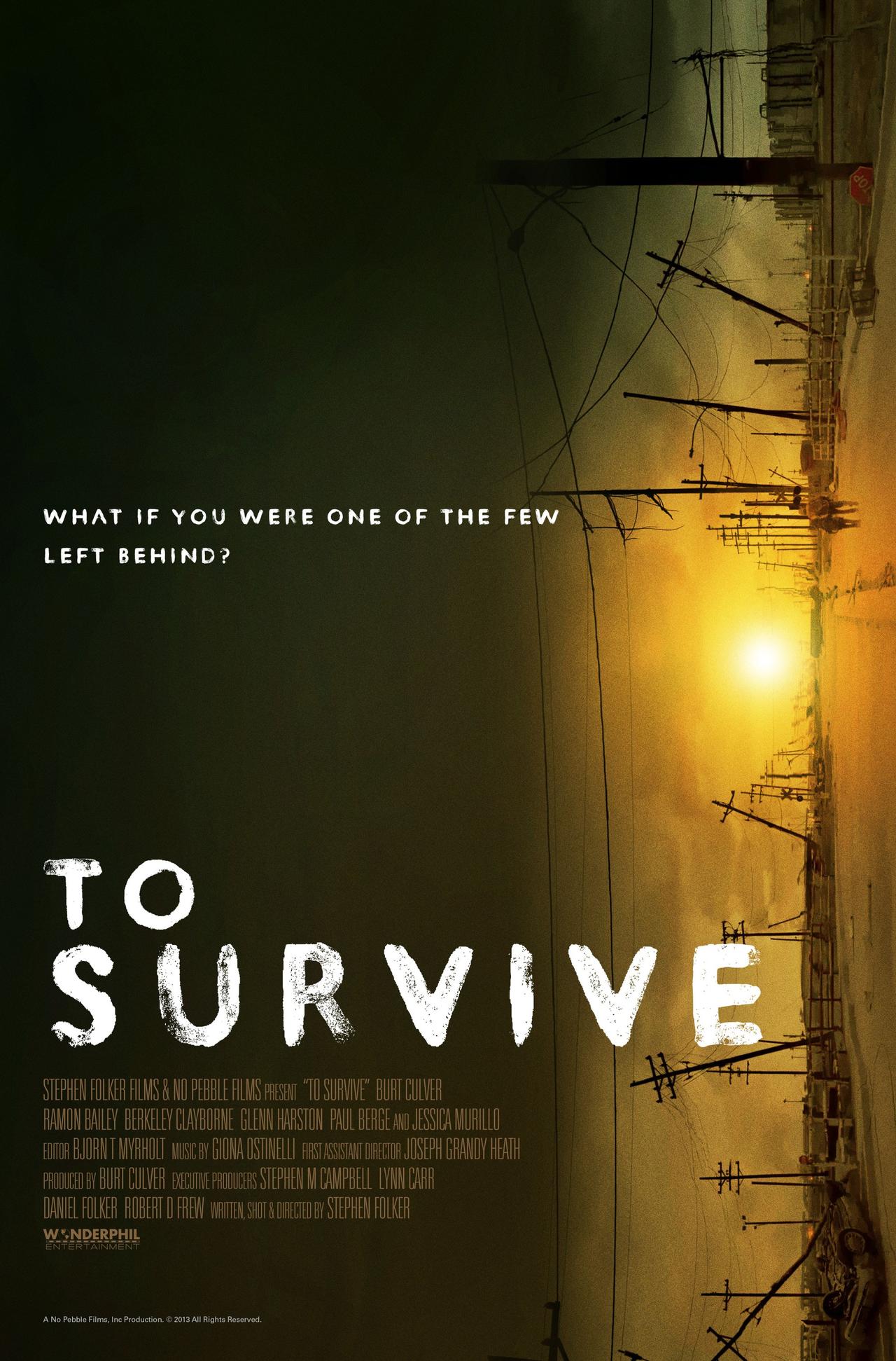 To Survive海报