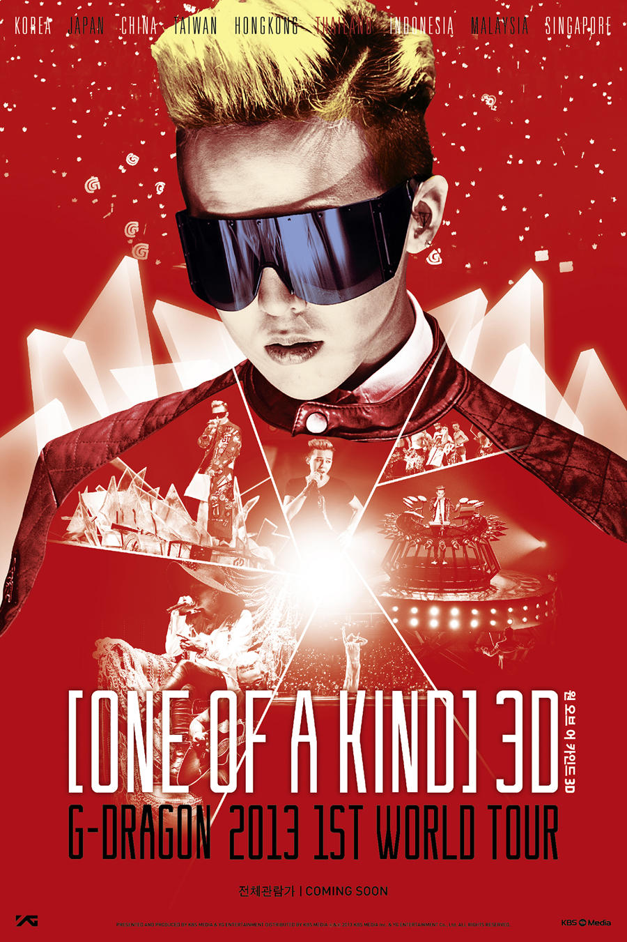 G-DRAGON2013世界巡回演唱会海报