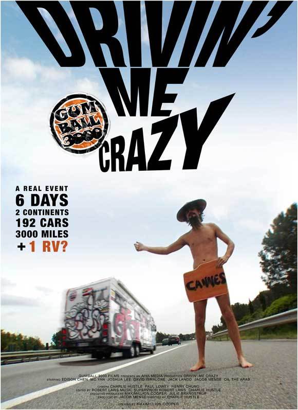 Gumball 3000: Drivin' Me Crazy海报