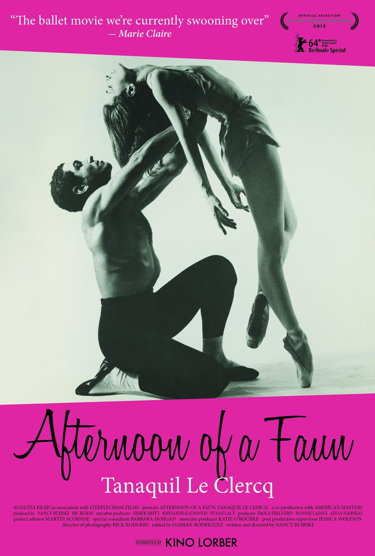 Afternoon of a Faun: Tanaquil Le Clercq海报