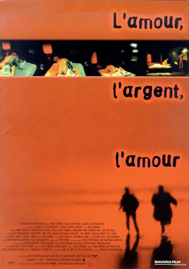 Amour, l'argent, l'amour, L'海报