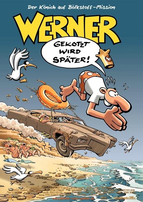 Werner - Gekotzt wird später!海报