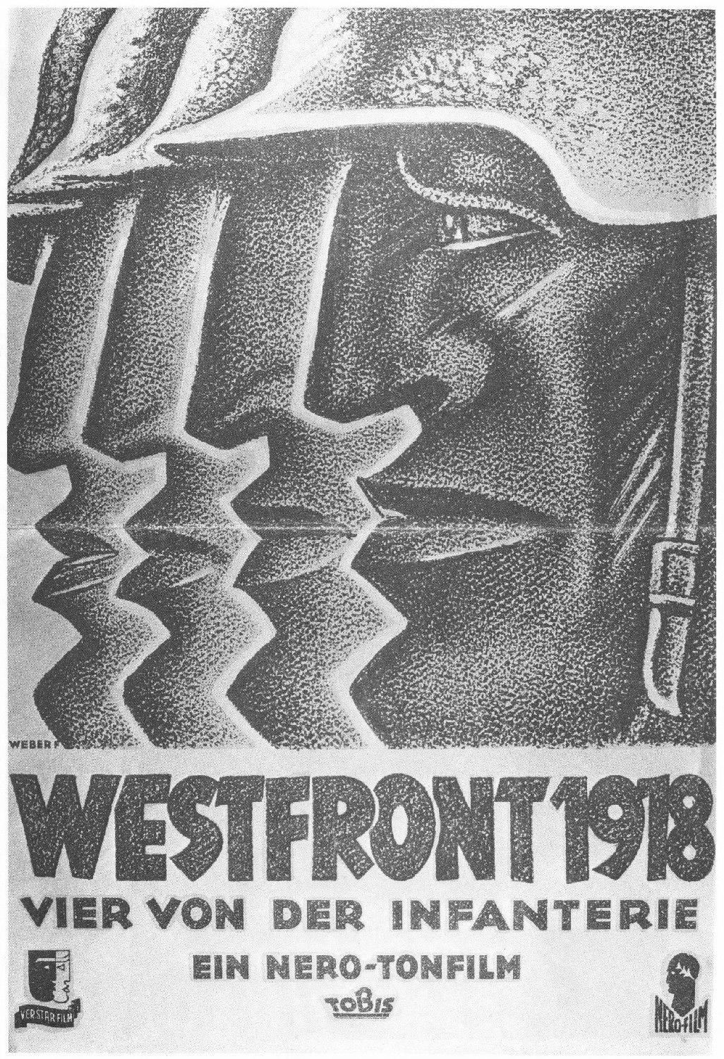 1918年的西部战线海报