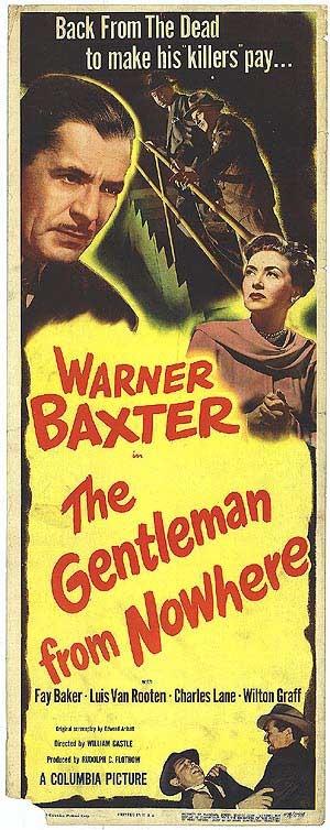 The Gentleman from Nowhere海报