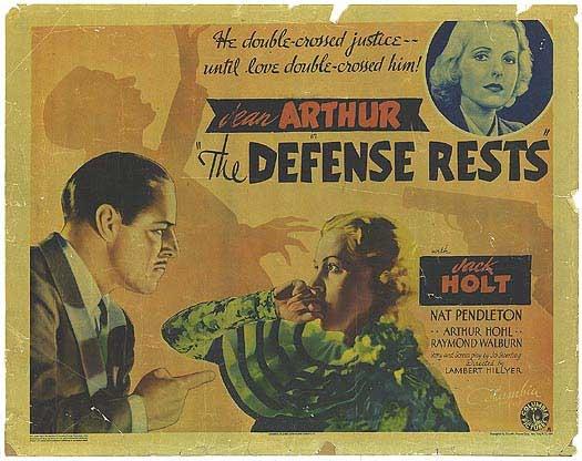 The Defense Rests海报
