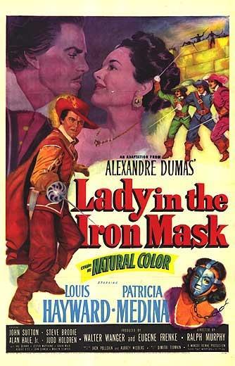 lady in the iron mask演员1951两傻大战隐形人演员山丘怒吼演员1950