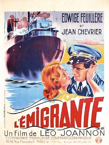Émigrante, L'海报