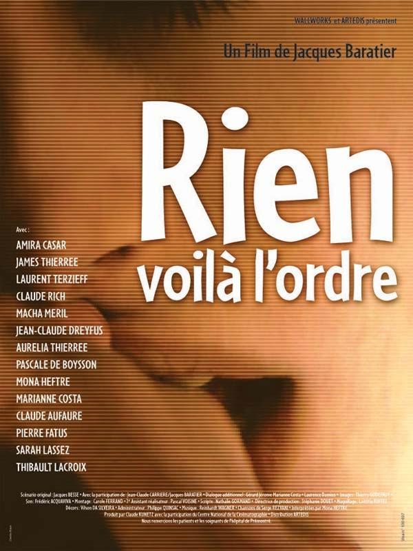 Rien, voilà l'ordre海报