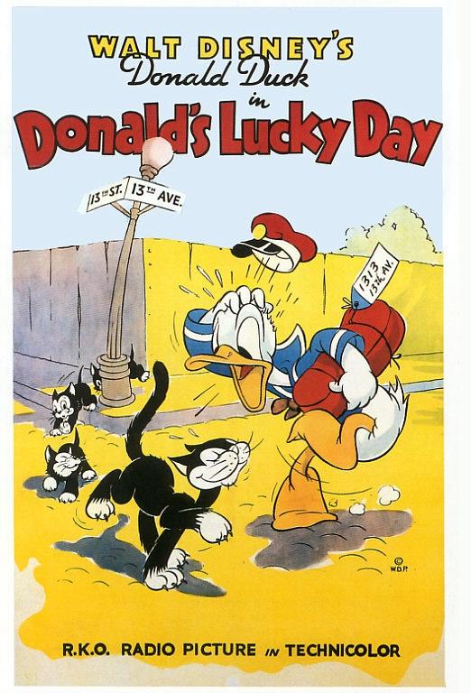 Donald's Lucky Day海报
