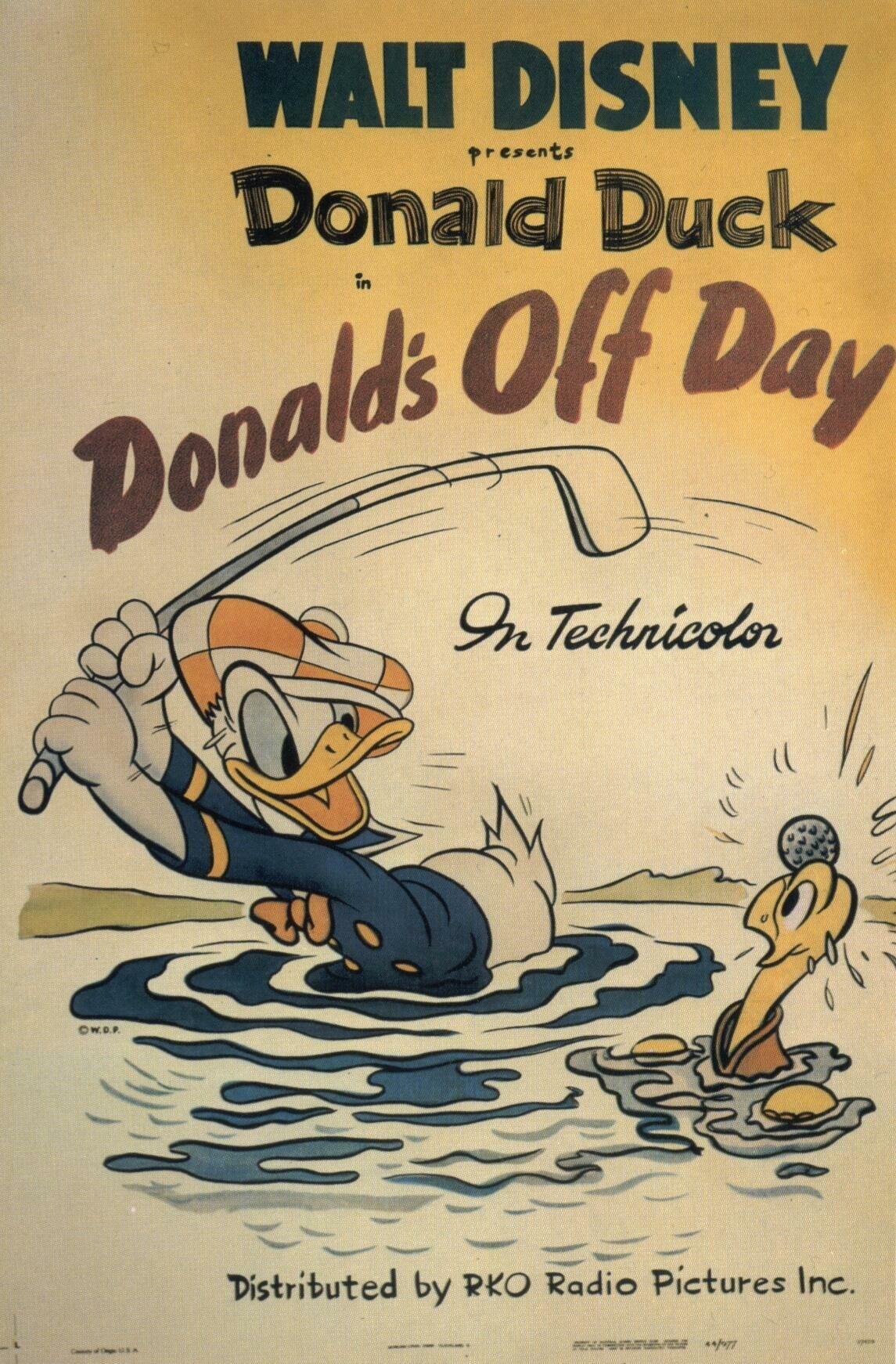 Donald's Off Day海报