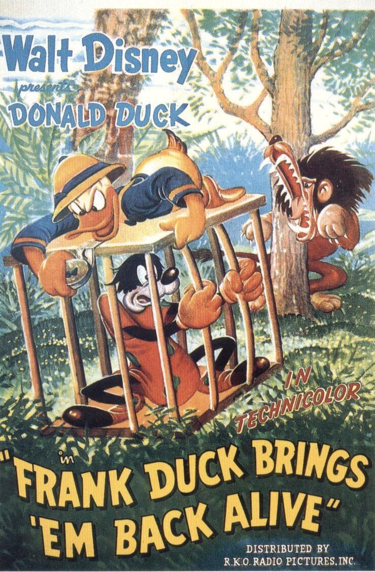 Frank Duck Brings 'em Back Alive海报