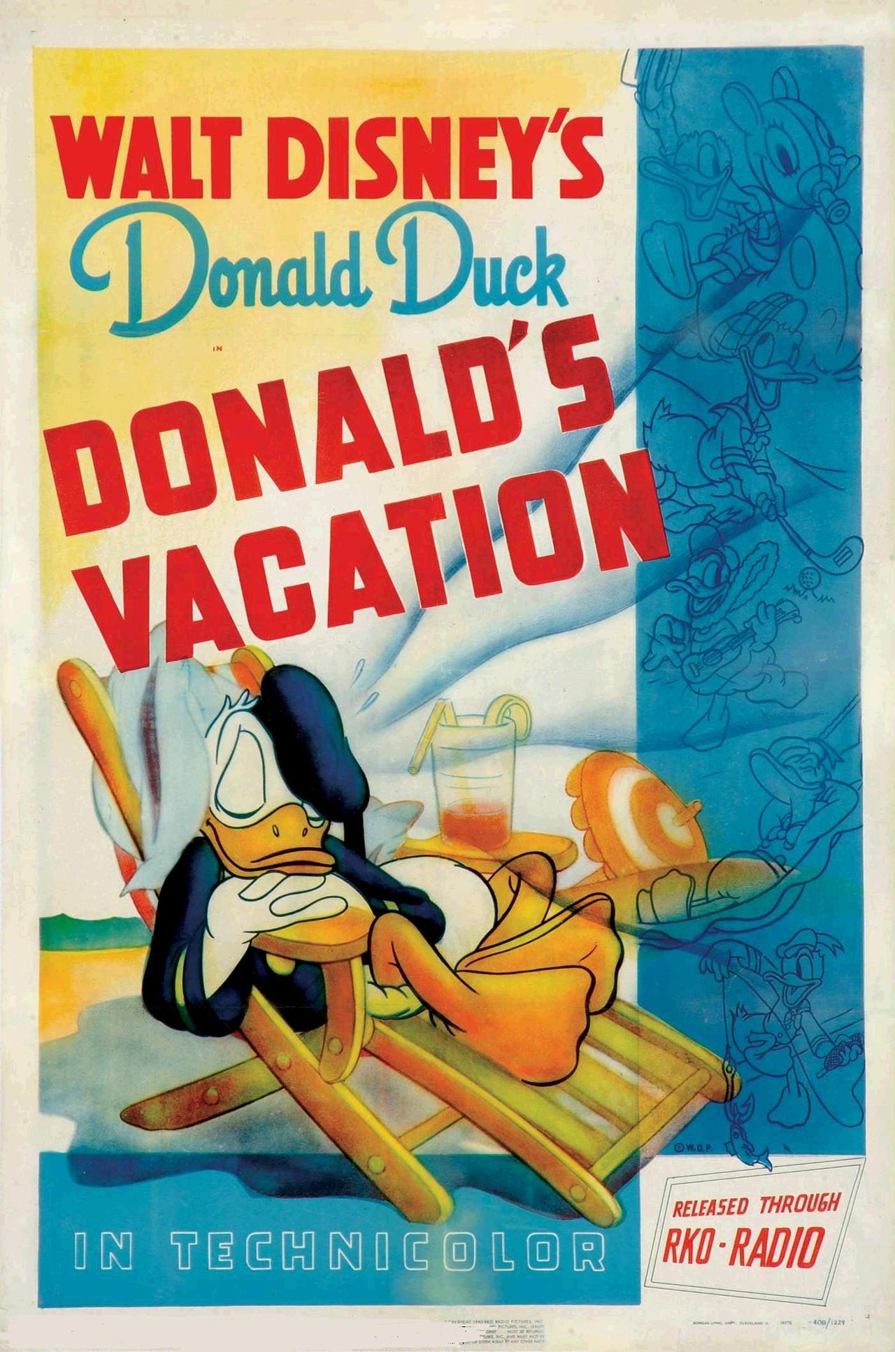 Donald's Vacation海报