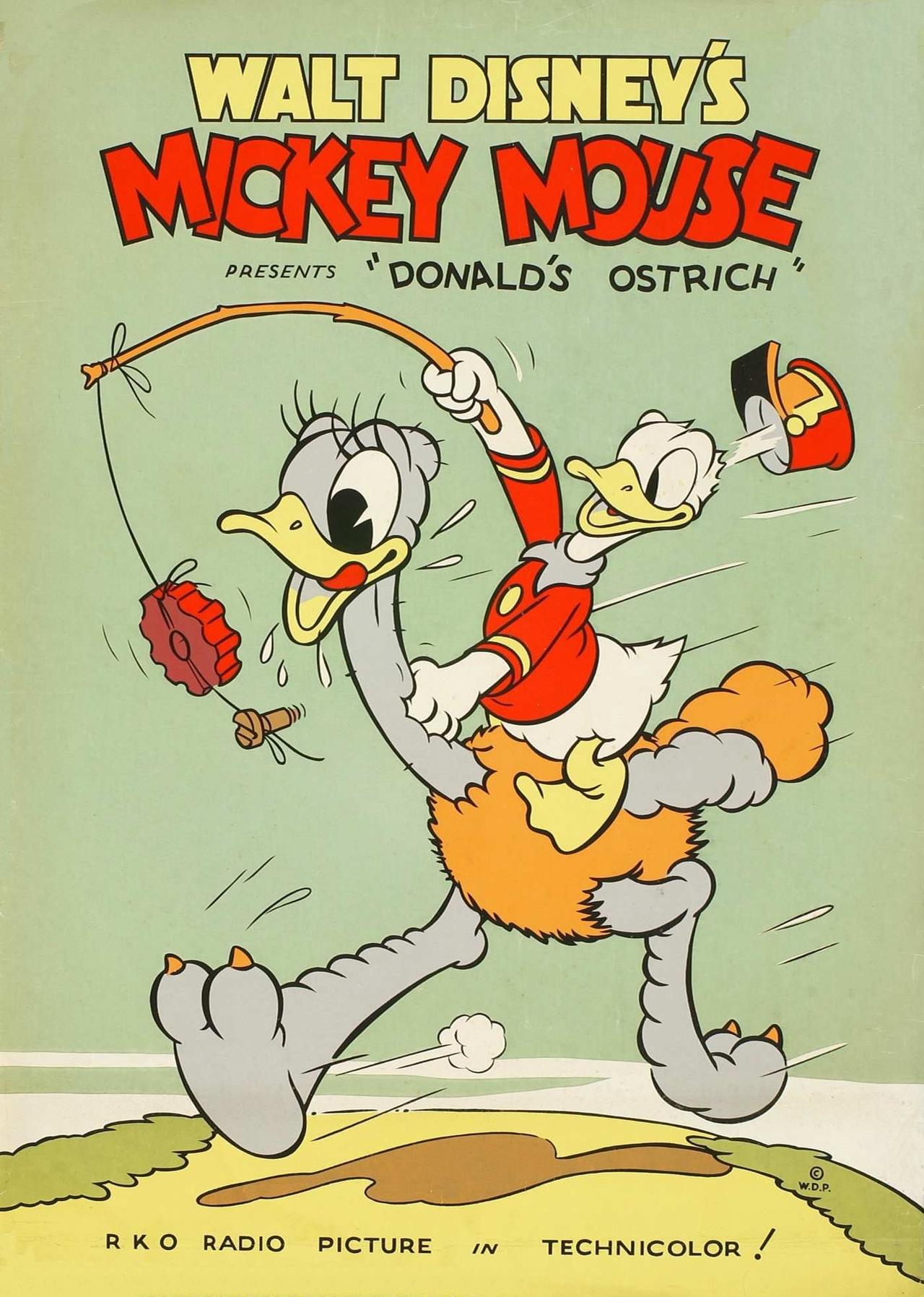 Donald's Ostrich海报