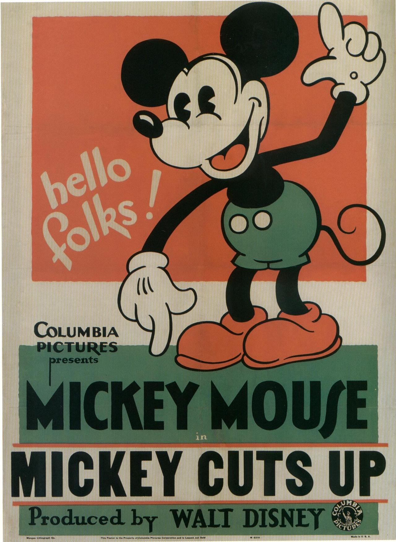 Mickey Cuts Up海报