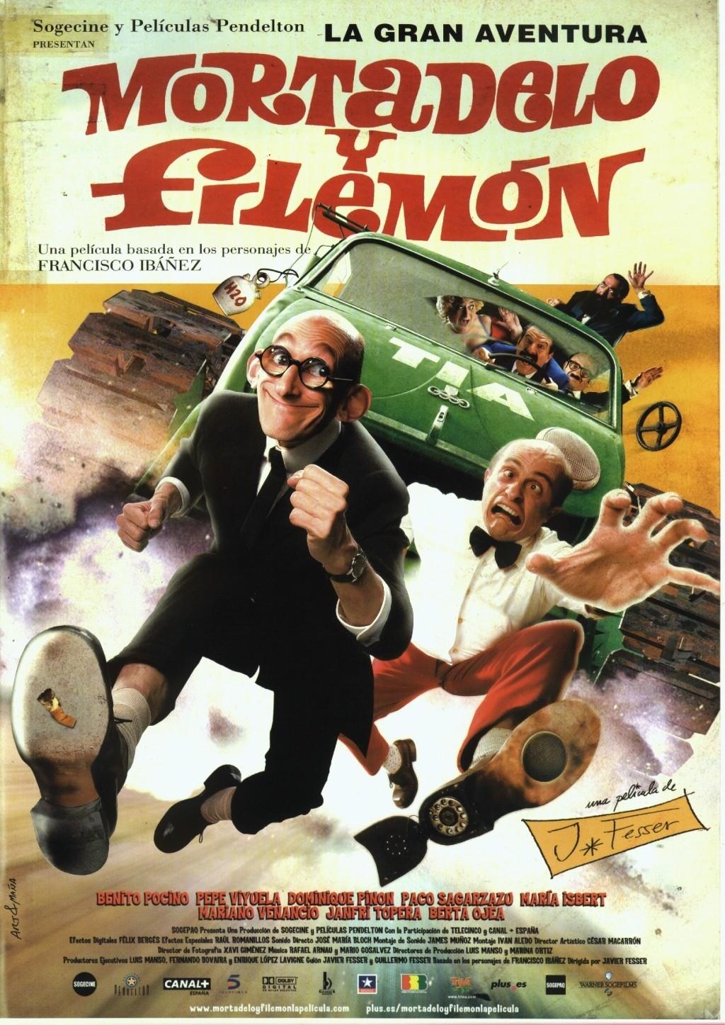 Gran aventura de Mortadelo y Filemón, La海报
