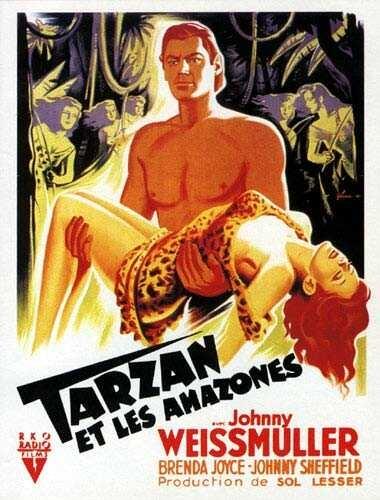 Tarzan and the Amazons海报