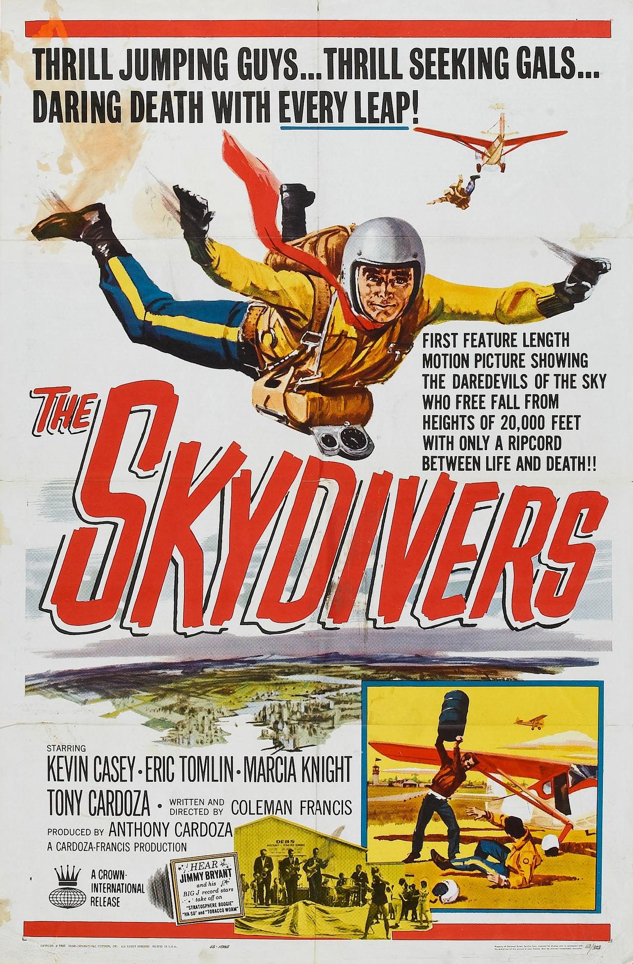 The Skydivers海报
