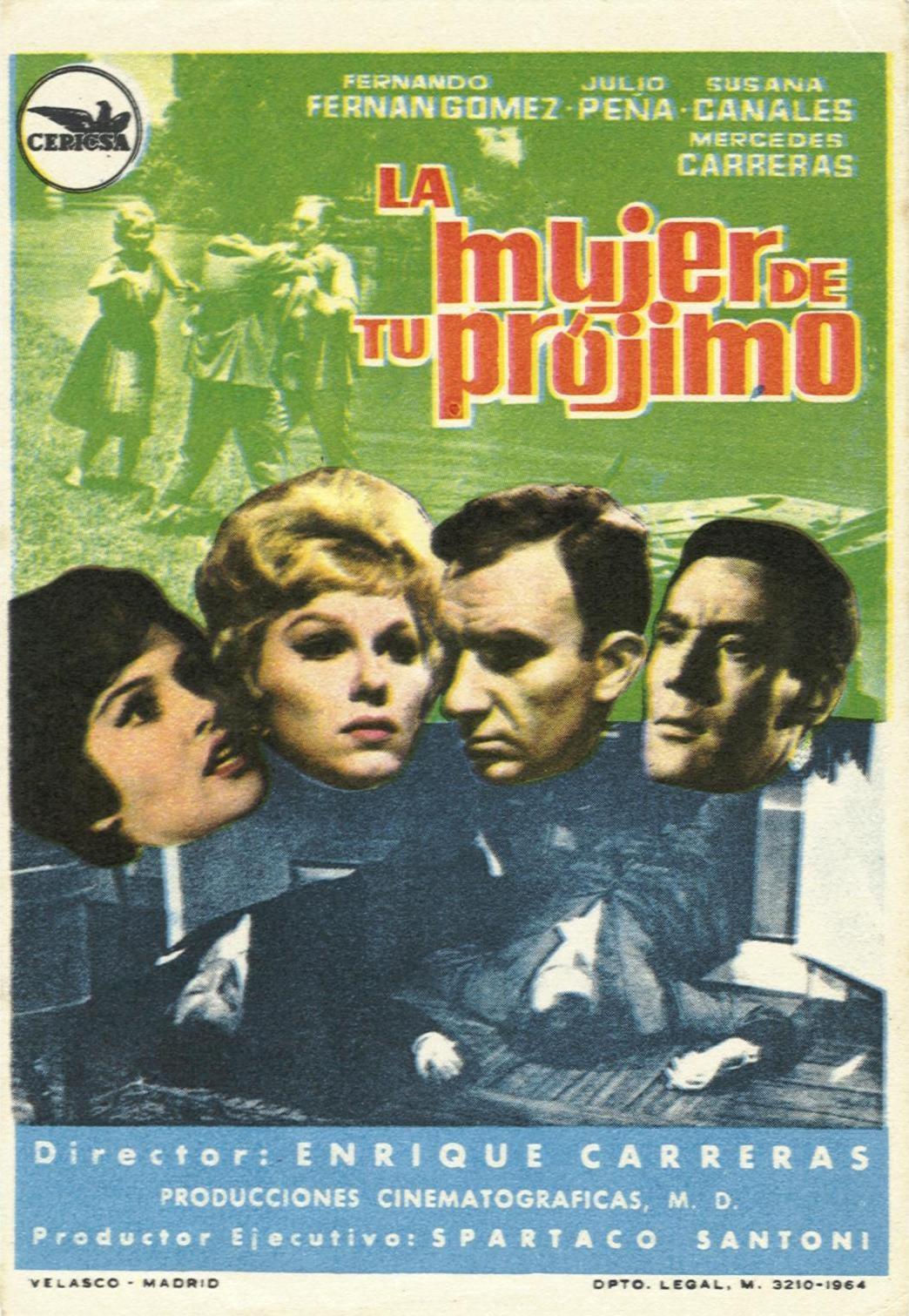 Mujer de tu prójimo, La海报