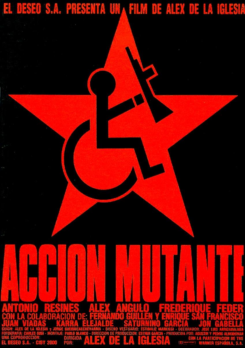 Acción mutante海报