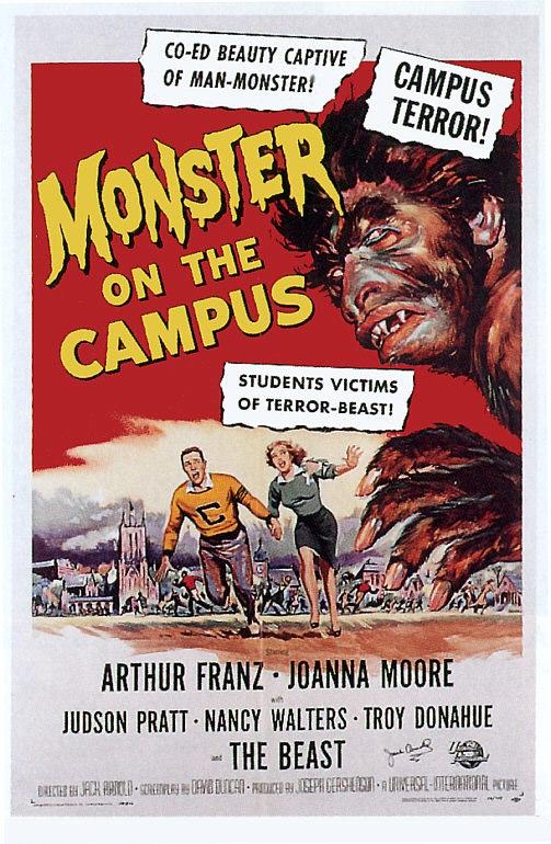 Monster on the Campus海报
