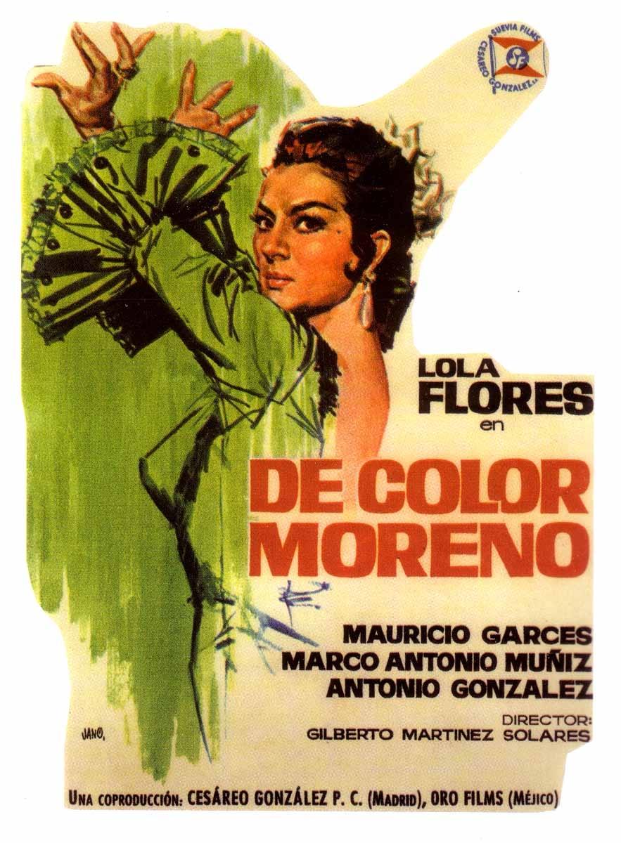 De color moreno海报