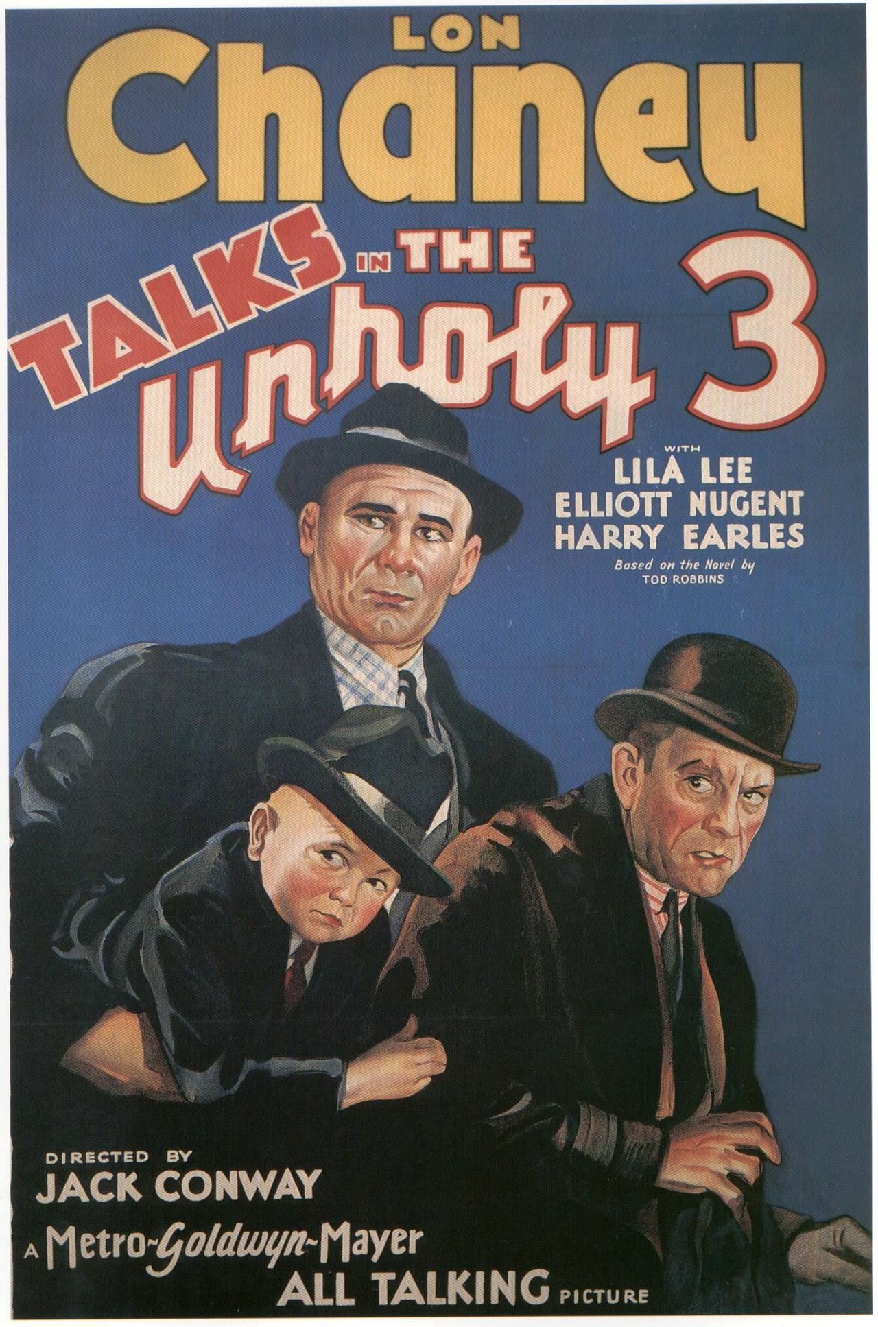 The Unholy Three海报