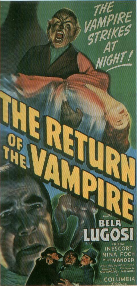 The Return of the Vampire海报
