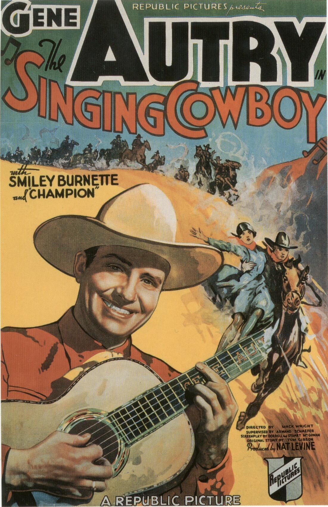 The Singing Cowboy海报
