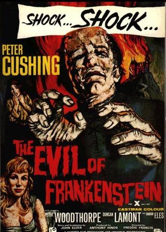The Evil of Frankenstein海报