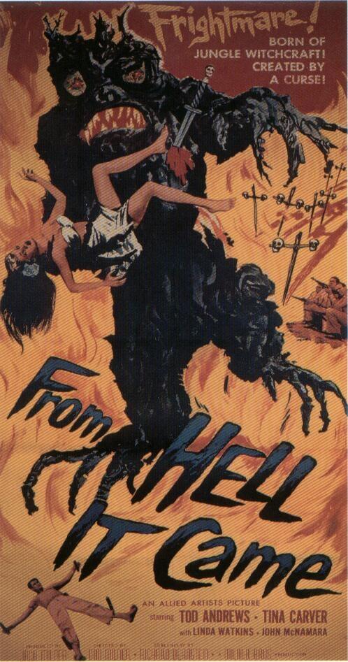 From Hell It Came海报