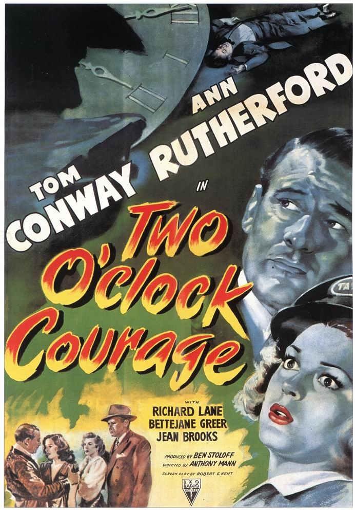 Two O'Clock Courage海报