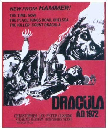 德库拉在1972海报